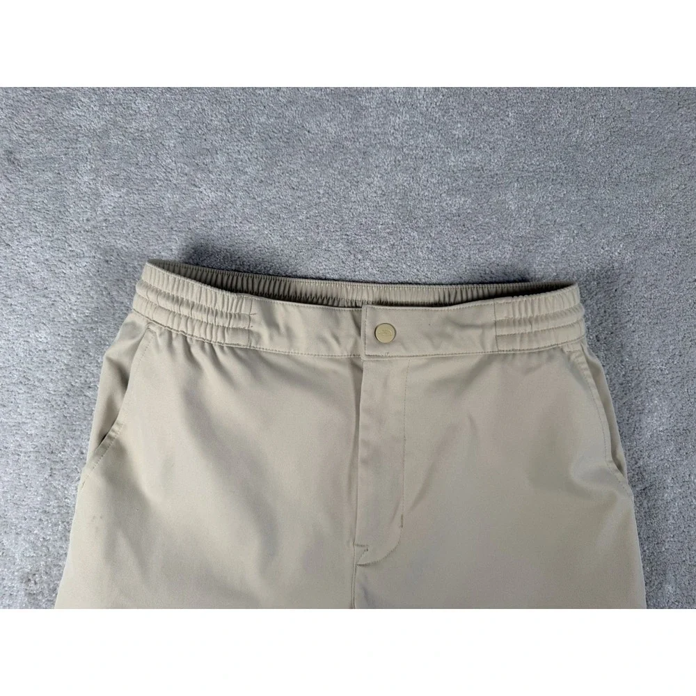 The North Face Standard Jogger Men's‎ Size 30, Tapered Logo Beige Drawstring
